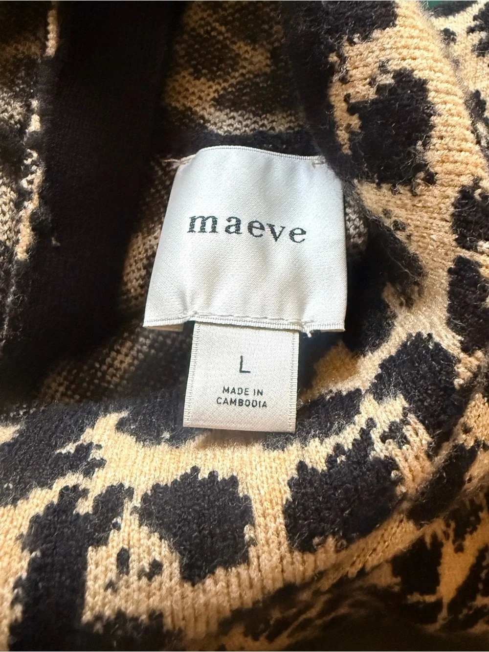 Maeve soft leopard